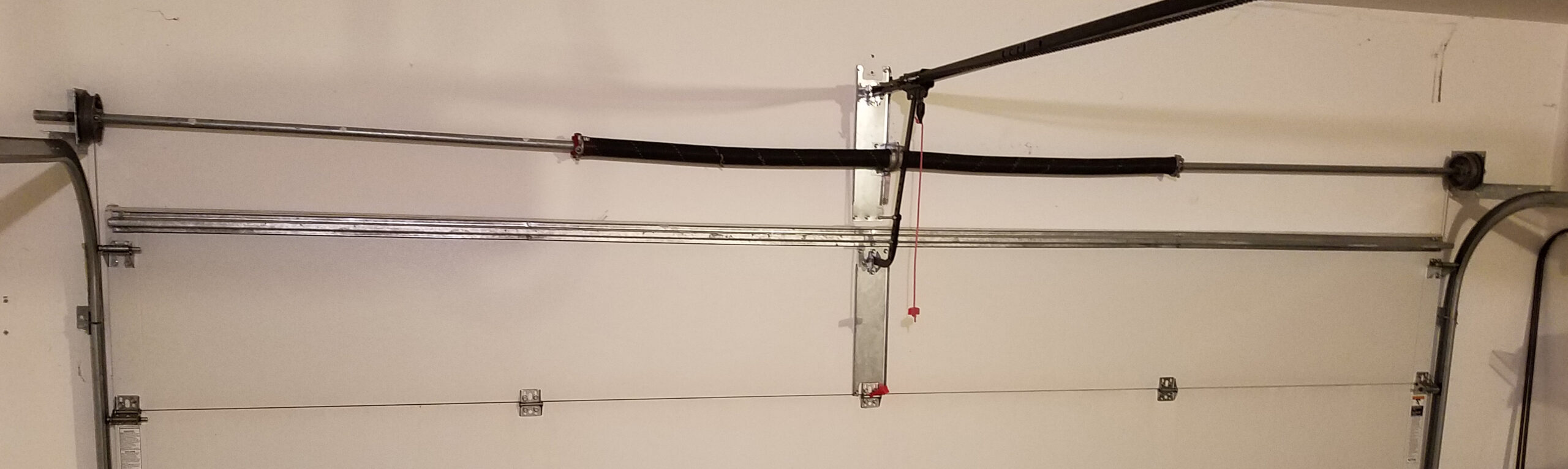 garage door torsion spring system