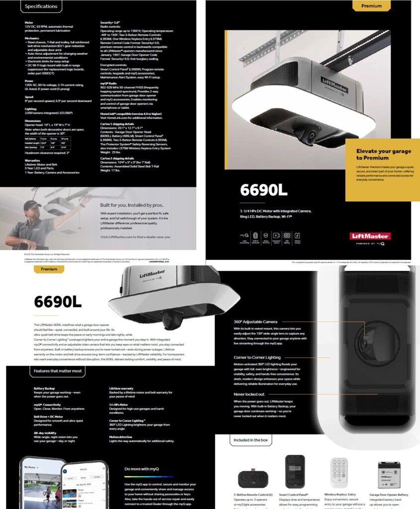 LiftMaster 6690L brochure